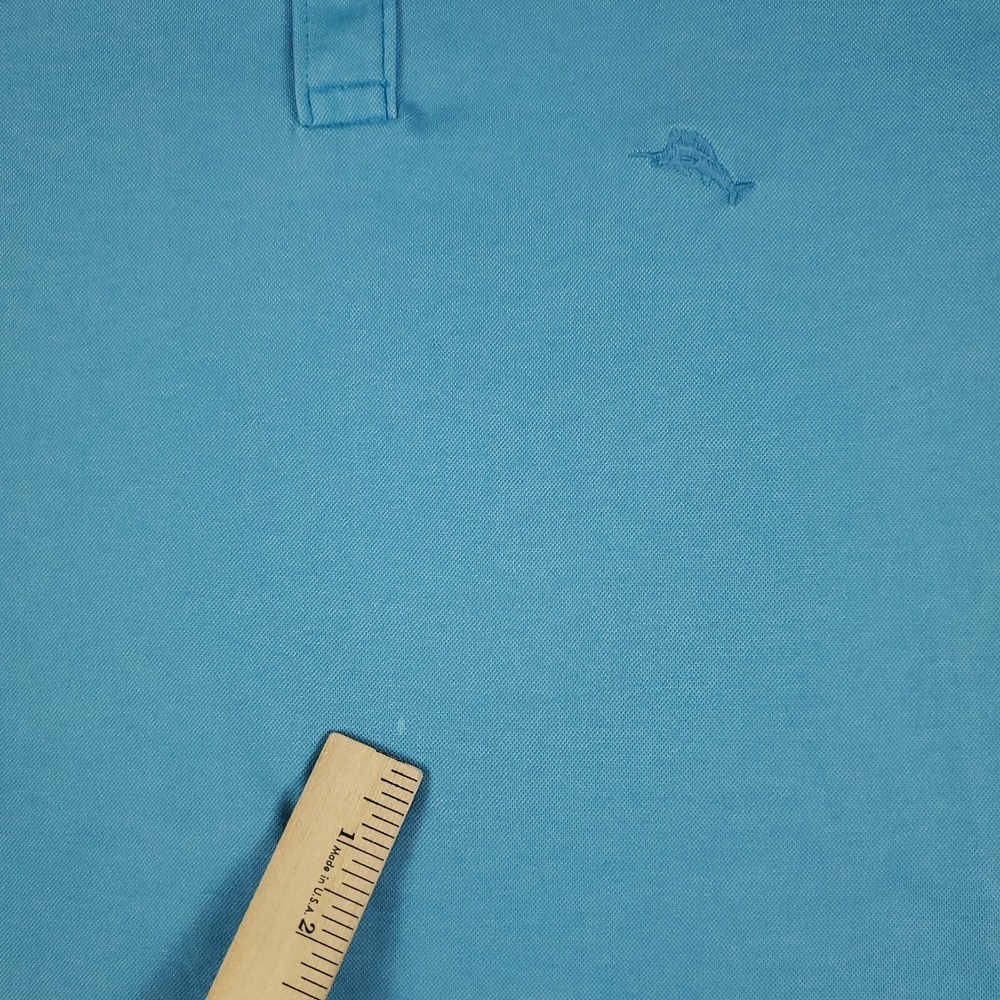 Tommy Bahama Polo Shirt Mens Size XL Blue Casual Short Sleeve * - Picture 3 of 7